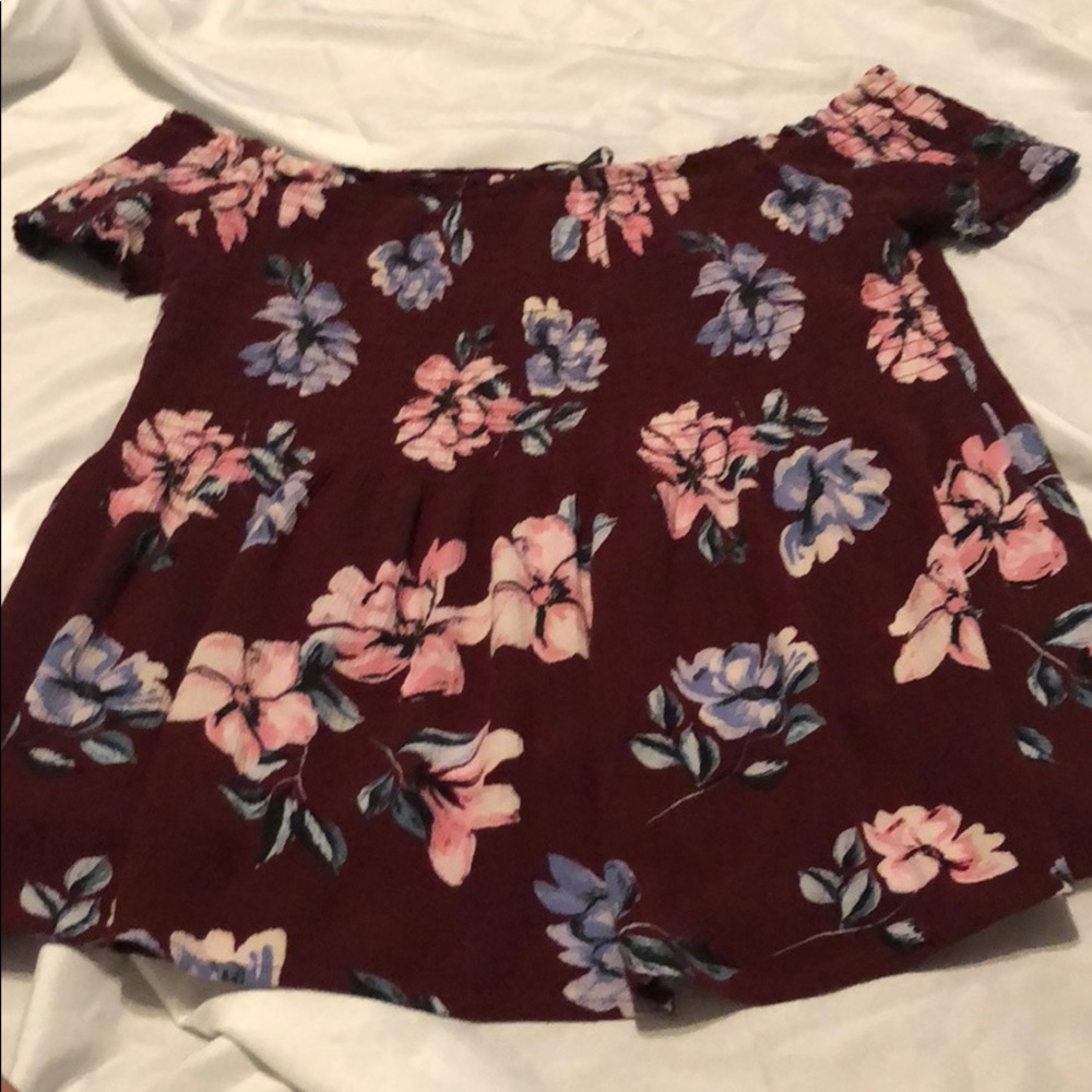 Off the shoulder top